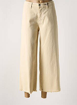 Blugi cu croială largă bej HEARTLESS JEANS femeie