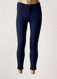 Pantalon slim conic mărime normală albastru LEO & UGO femme