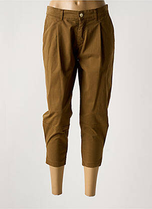 Pantalon 7/8 maro AQUAJEANS femeie