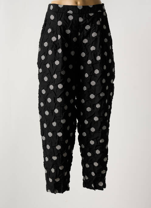 Pantalon drept talie înaltă talie înaltă negru KOKOMARINA femme