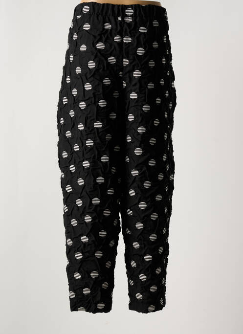 Pantalon drept talie înaltă talie înaltă negru KOKOMARINA femme