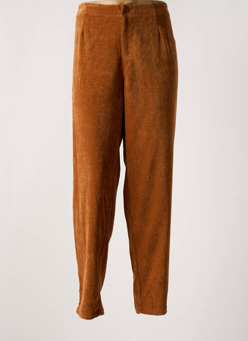 Pantalon drept maro KOKOMARINA femeie