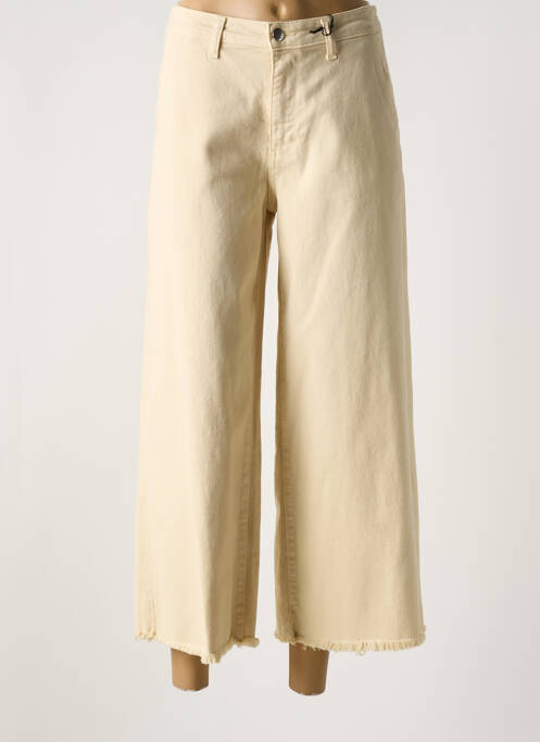 Blugi cu croială largă bej HEARTLESS JEANS femeie