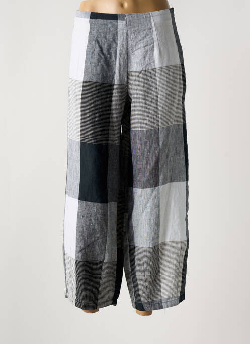 Pantalon 7/8 talie înaltă talie înaltă gri KOKOMARINA femme