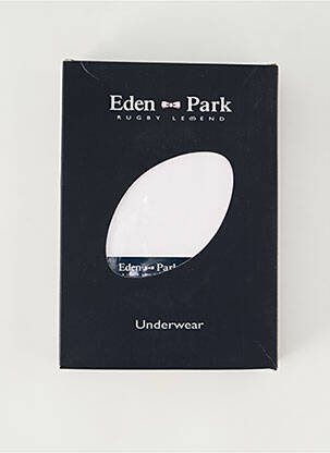 Tricou elasticitate mâneci scurte alb EDEN PARK bărbat