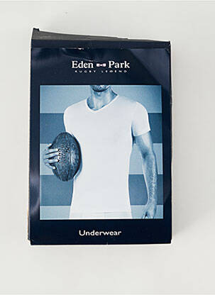 Tricou elasticitate mâneci scurte albastru EDEN PARK bărbat