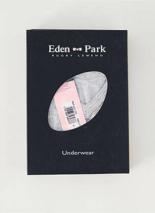 Tricou elasticitate mâneci scurte gri EDEN PARK bărbat