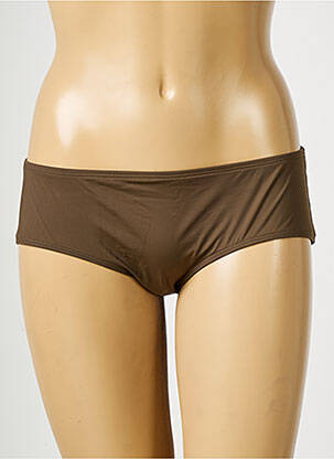 Chiloți de baie maro AUBADE femeie