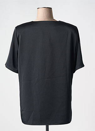 Tricou croială dreaptă mâneci scurte negru SOMMERMANN femeie