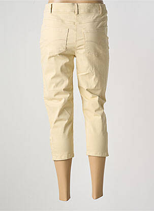 Pantalon trei sferturi buzunare bej PAUSE CAFE femeie