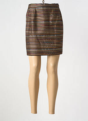 Fustă scurtă maro BRUNELLA femeie