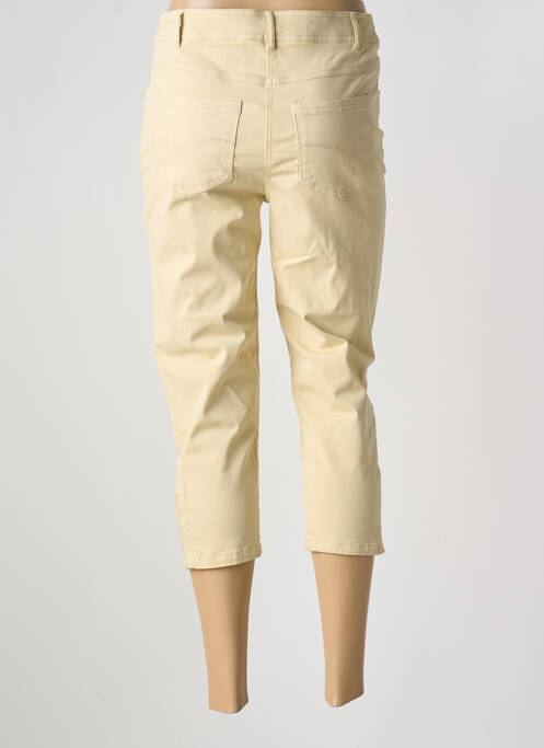 Pantalon trei sferturi bej PAUSE CAFE femeie