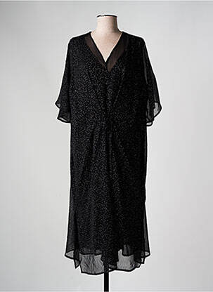 Rochie midi negru ZHENZI femeie