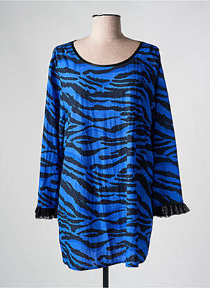 Pulover tunică albastru OCTAVIE & LEONIE femeie