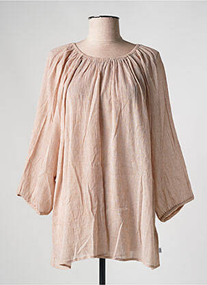 Tunică mâneci lungi bej ZHENZI femeie