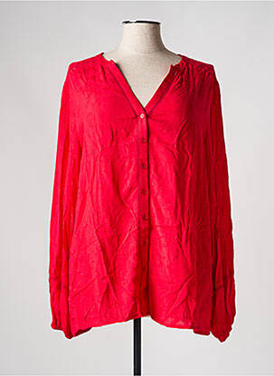 Tunică mâneci lungi roșu YESTA femeie