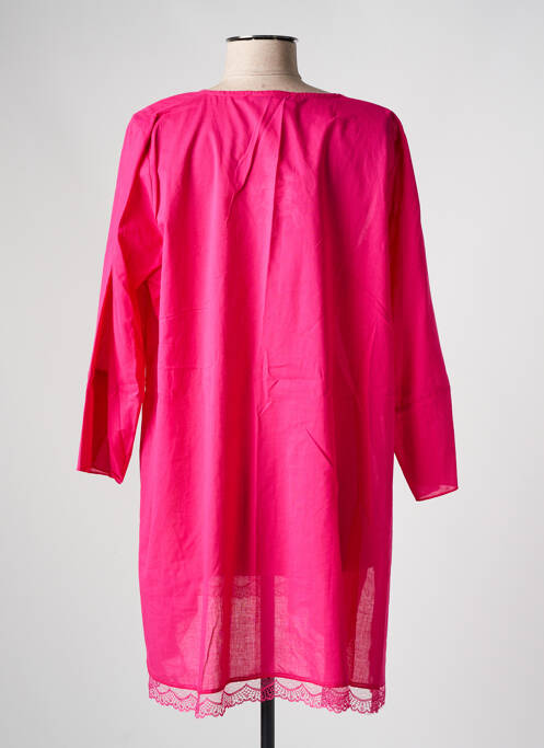 Tunică mâneci lungi roz FRANCK ANNA femeie