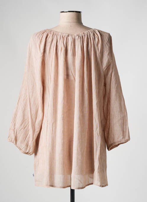 Tunică mâneci lungi bej ZHENZI femeie