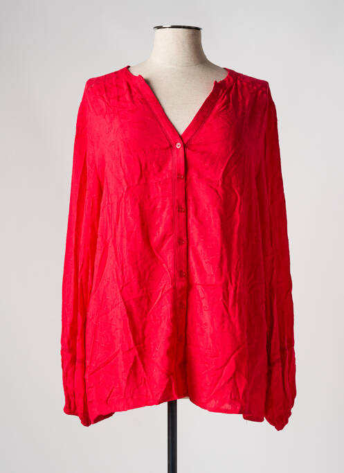 Tunică mâneci lungi roșu YESTA femeie