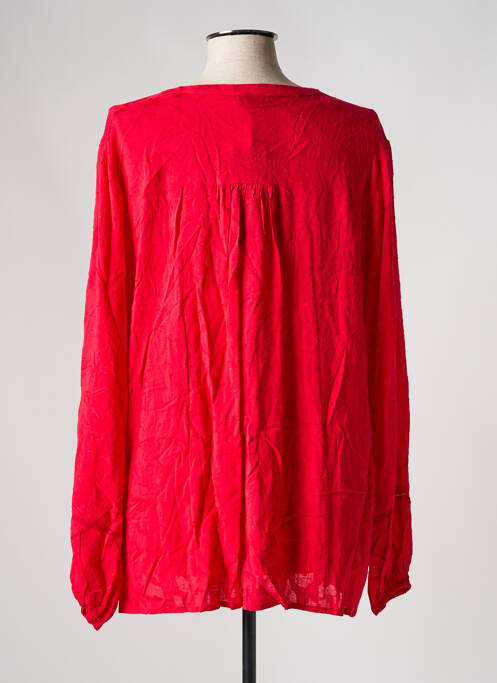 Tunică mâneci lungi roșu YESTA femeie