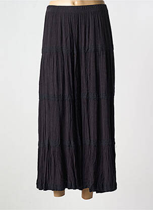 Fustă lungă negru ZHENZI femeie