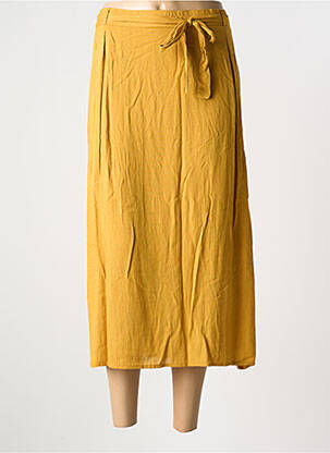 Fustă lungă galben GRIFFON femeie