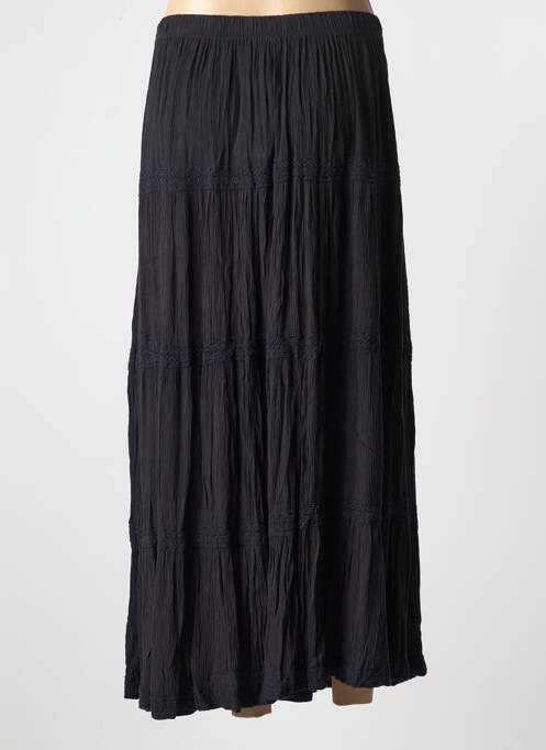 Fustă lungă negru ZHENZI femeie