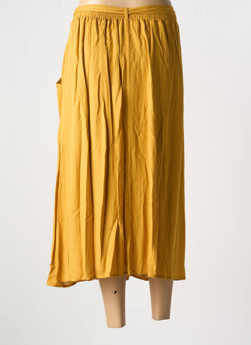 Fustă lungă galben GRIFFON femeie
