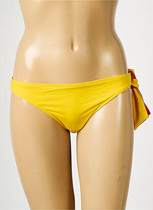 Chiloți de baie galben AUBADE femeie