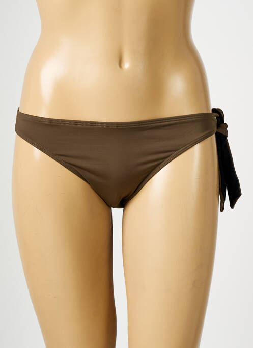 Chiloți de baie maro AUBADE femeie