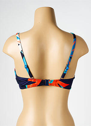 Sutien de costum de baie elasticitate top sutien modelat albastru SIMONE PERELE femeie