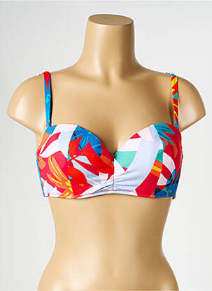 Sutien de costum de baie elasticitate top sutien modelat roșu SIMONE PERELE femeie