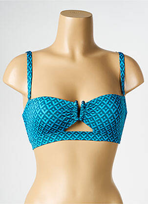 Sutien de costum de baie elasticitate top bentiță albastru SIMONE PERELE femeie
