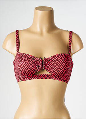 Sutien de costum de baie elasticitate top bentiță roșu SIMONE PERELE femeie