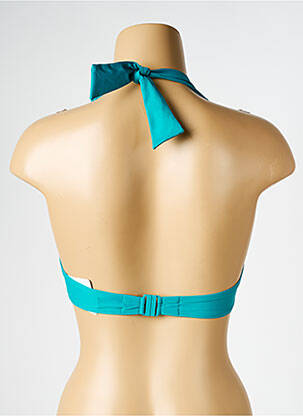 Sutien de costum de baie elasticitate top triunghiuri verde SIMONE PERELE femeie