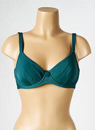Sutien de costum de baie sutien cupe întregi cu decolteu înalt sutien cupe întregi cu decolteu înalt verde SIMONE PERELE femme