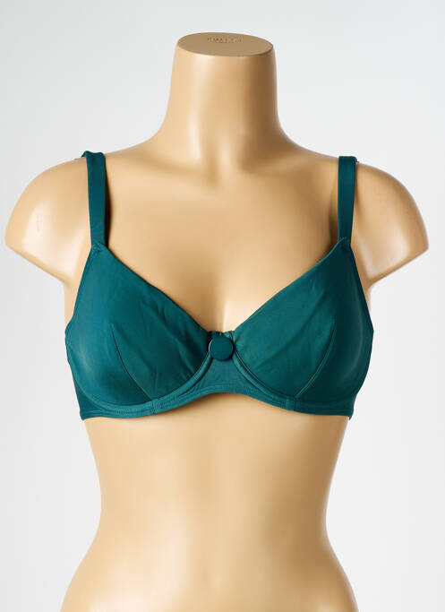 Sutien de costum de baie sutien cupe întregi cu decolteu înalt sutien cupe întregi cu decolteu înalt verde SIMONE PERELE femme