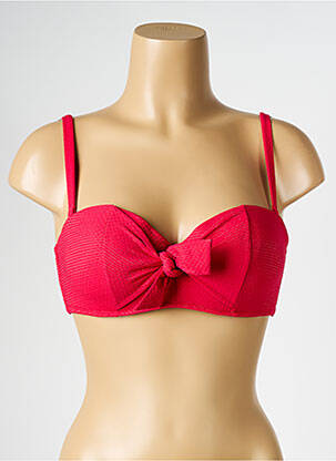 Sutien de costum de baie elasticitate top sutien modelat roșu SIMONE PERELE femeie