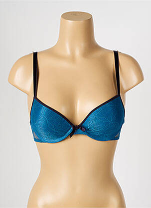 Sutien efect material satinat top sutien push-up verde PASSIONATA femeie