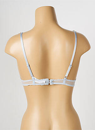 Sutien efect material satinat top sutien push-up gri PASSIONATA femeie
