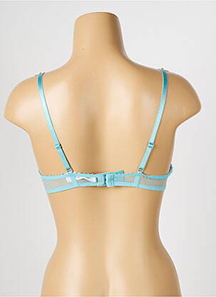 Sutien efect material satinat top sutien push-up verde PASSIONATA femeie