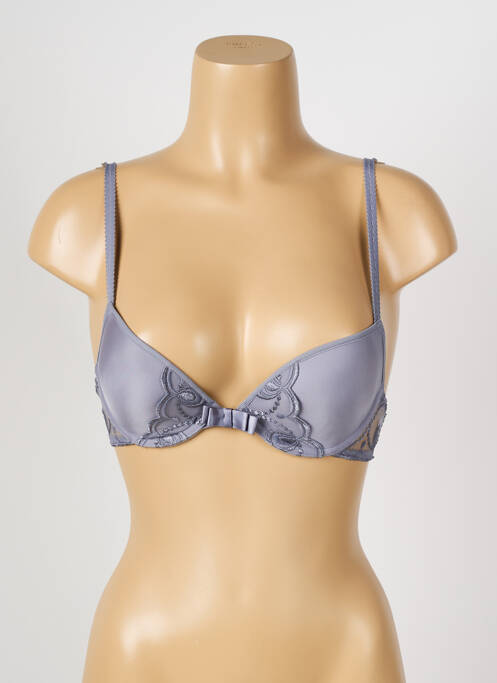 Sutien țesătură dantelă top sutien modelat gri PASSIONATA femme