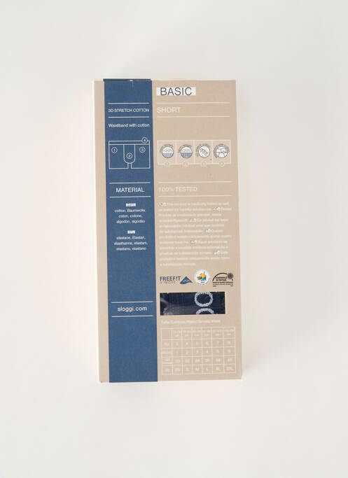 Boxer albastru SLOGGI bărbat