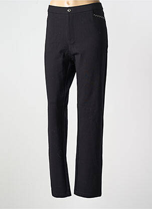 Pantalon drept negru WALTRON femeie
