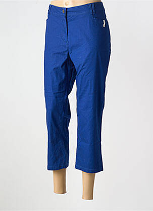 Pantalon trei sferturi albastru MAE MAHE femeie