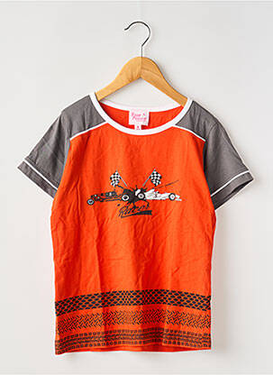 Pijama portocaliu ROSE POMME băiat