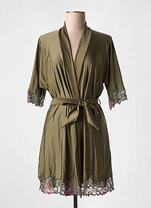 Halat de casă verde LOUISA BRACQ femeie