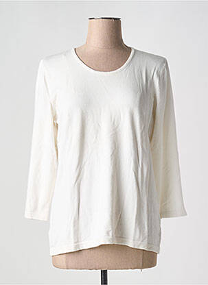 Pulover alb SIGNATURE femeie