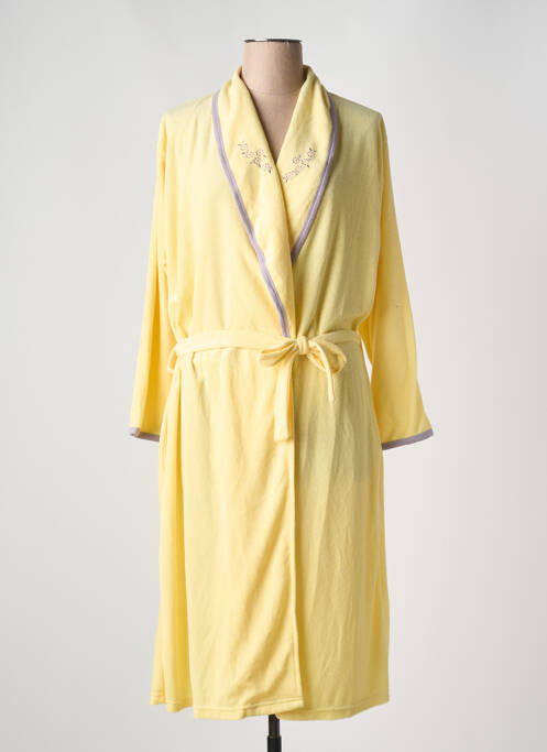 Halat de baie galben LOUVA femeie