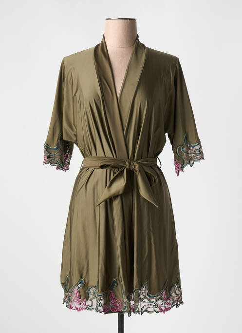 Halat de casă verde LOUISA BRACQ femeie